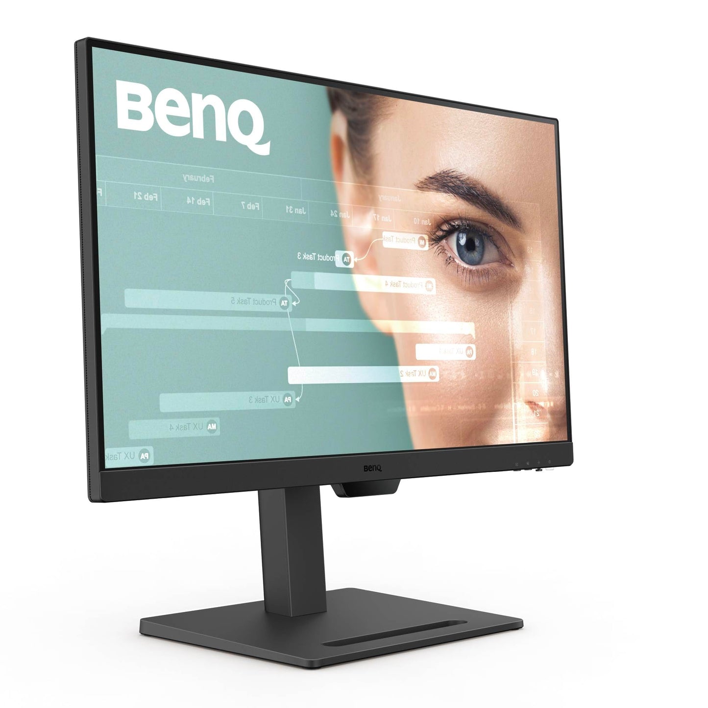 BenQ GW2490E 24 Inch Monitor, Gaming 100Hz, Full-HD, IPS, Eye-Care, HDMI, DP